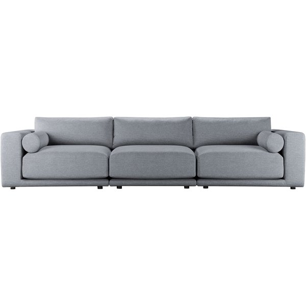 Canapé modulable 3 places Tao, Nordic 17 - anthracite