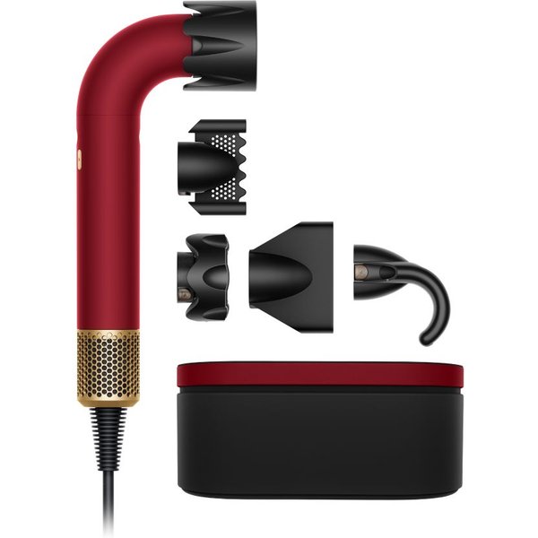 Dyson Supersonic R™ - Lisci E Mossi (Red Velvet/Gold) Asciugacapelli-image