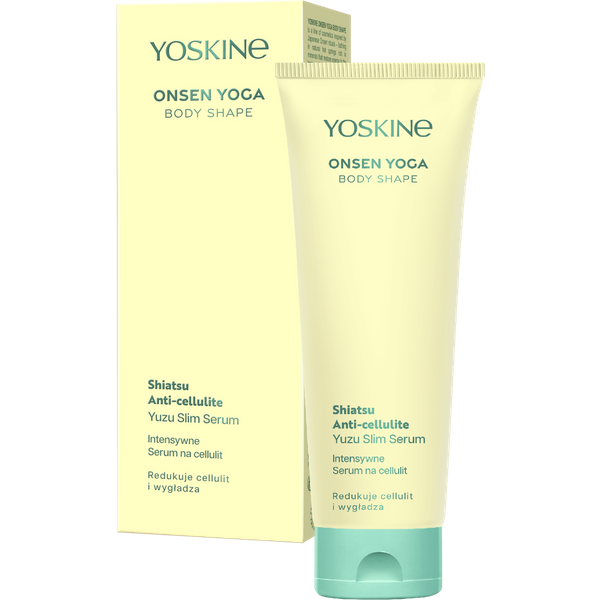 Yoskine Onsen Yoga intensywne serum na cellulit do ciała z kofeiną, yuzu i minerałami z soli morskiej 200 ml