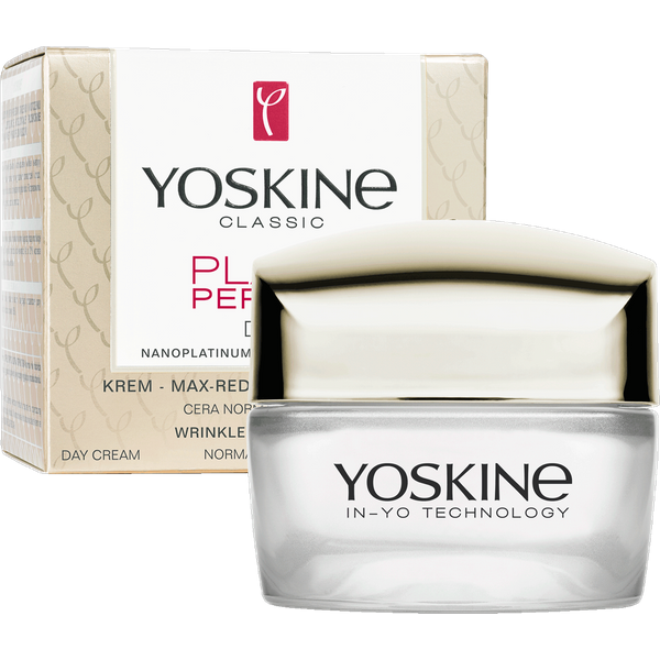 Yoskine Classic krem do twarzy na dzień 50+ do cery normalnej i suchej SPF 10 z peptydami, witaminą C i beta-glukanem 50 ml