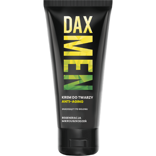 DAX Men Anti-aging krem do twarzy przeciwzmarszczkowy z żeń-szeniem, D-pantenolem, peptydami i SuperMAT 50 ml
