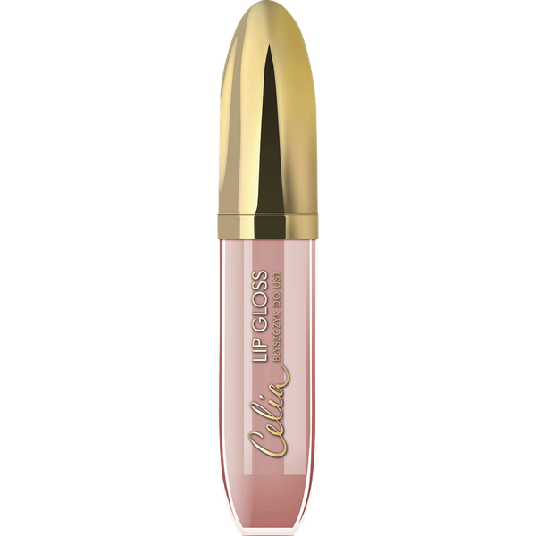 Celia Lip Gloss błyszczyk do ust 102 beżowy o połyskującym wykończeniu i owocowym zapachu 8 ml