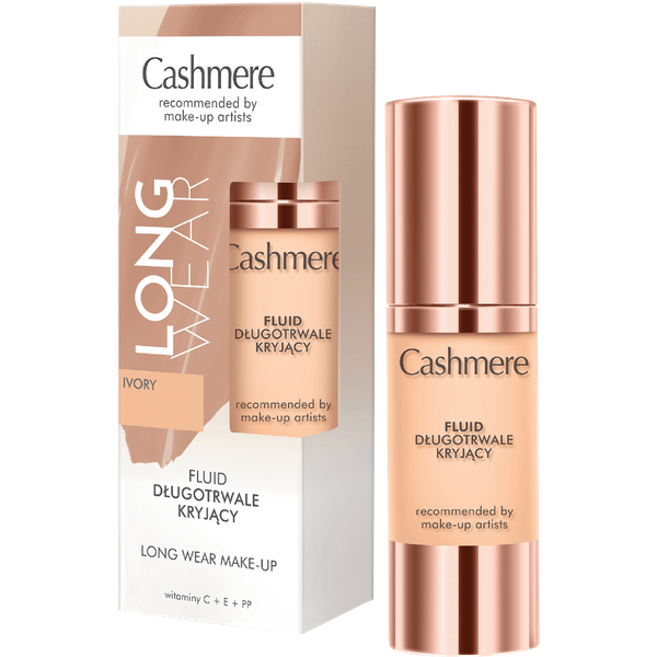 Cashmere Long Wear Make-up Długotrwale kryjący fluid Ivory 30 ml