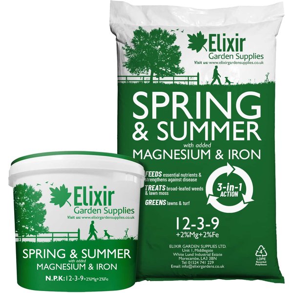 Spring & Summer Compound Lawn Fertiliser (12-3-9)
