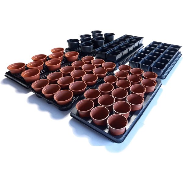 Plastic Plant Pots & Carry Trays
