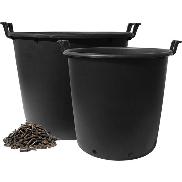 Fruit & Vegetable Growing Pots with Organic Vegan Fertiliser