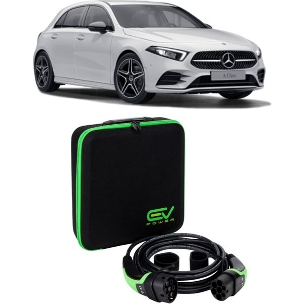 Type 2 to Type 2 - 10M - 32amp (3 Phase) - Mercedes A250e Charging Cable Type 2 to Type 2 10M 32amp - 3 Phase (22kW)