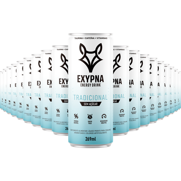 Exypna Energy Drink Tradicional (269ml) - Pack 18 Unidades