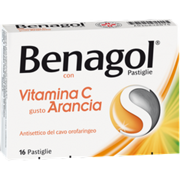 Benagol Pastiglie Con Vitamina C Gusto Arancia 36 Pastiglie-image