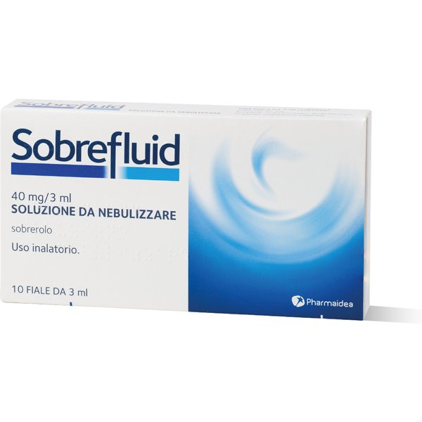 Sobrefluid Soluzione Da Nebulizzare Per Aerosol 10 Fiale 40 Mg/3 Ml-image