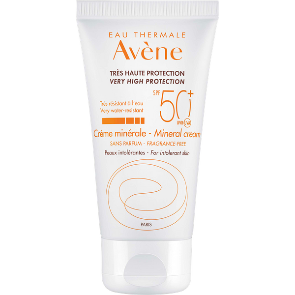 AvèNe Eau Thermale Solari Crema Schermo Minerale SPF50+ Protezione Molto Alta 50Ml-image