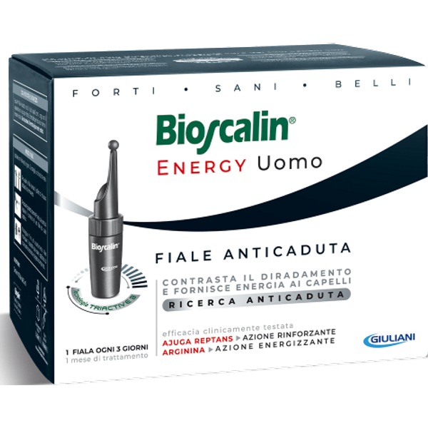 Bioscalin Energy Uomo 10 Fiale Anticaduta Capelli-image