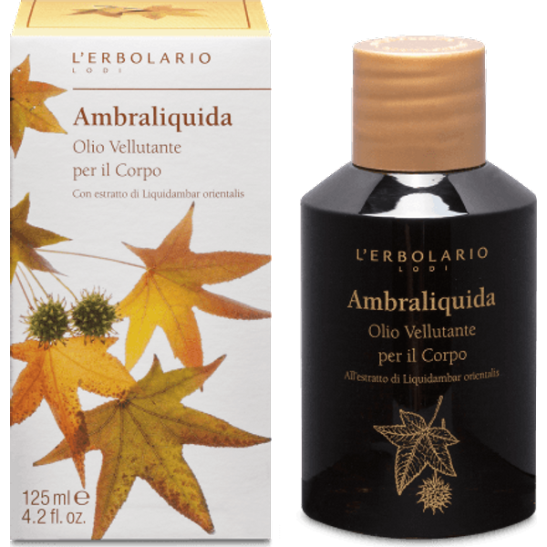 L'erbolario Olio Vellutante Per Il Corpo Ambraliquida 125Ml-image