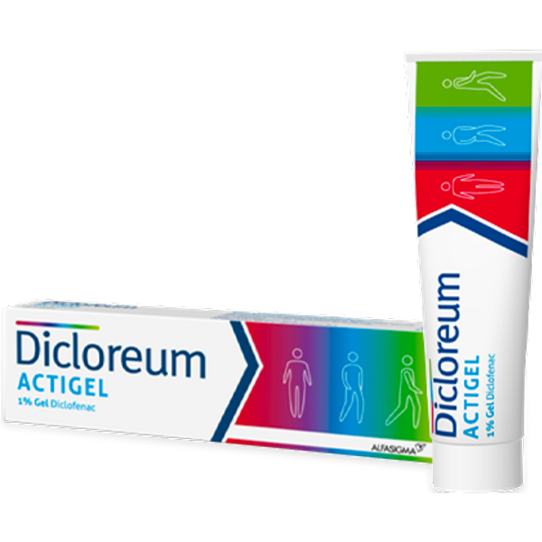 Dicloreum Actigel 50G - Gel Antinfiammatorio-image
