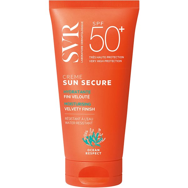 SVR Sun Secure Crema Solare Viso Idratante Biodegradabile SPF50+ 50 Ml-image