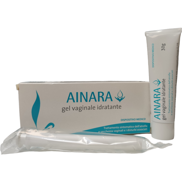 Ainara Gel Vaginale Idratante Con Applicatore 30 Ml - Per Atrofia Secchezza Vaginale-image