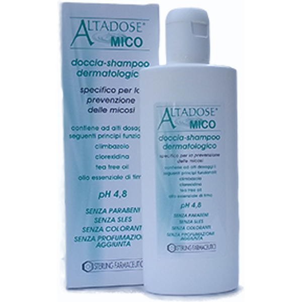 Altadose Mico Doccia Shampoo Dermatologico Specifico Per La Prevenzione Delle Micosi 200 Ml-image