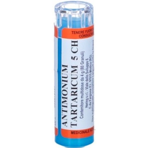 Antimonium Tartaricum 5Ch Medicinale Omeopatico Hering-image