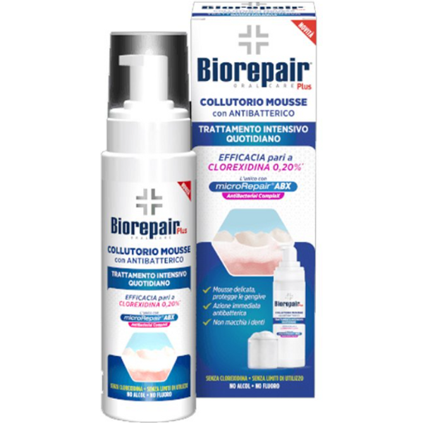 Biorepair Plus Collutorio Mousse Con Antibatterico-image
