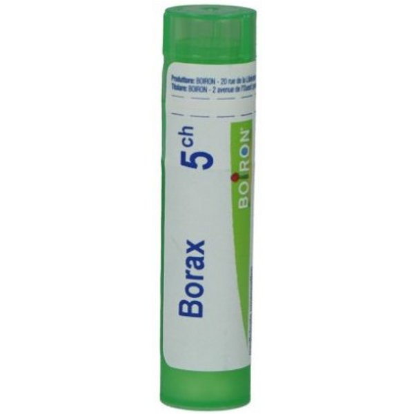 Borax 5 CH Granuli - Trattamento Omeopatico Delle Infiammazioni Delle Mucose-image