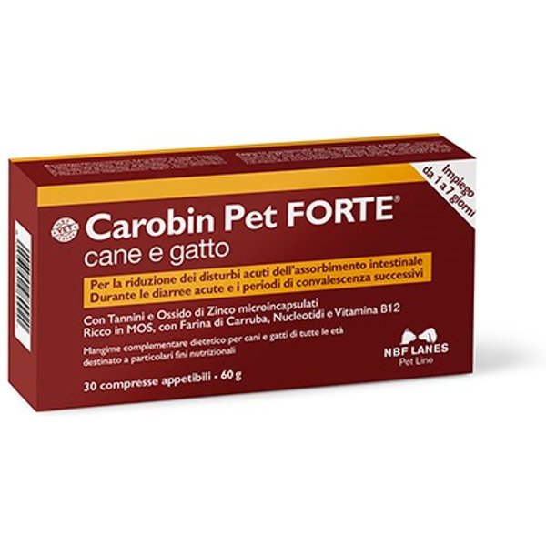 Carobin Pet Forte Cane E Gatto 30 Compresse-image