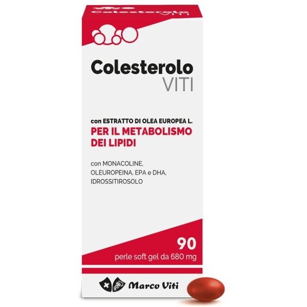 Colesterolo Viti Integratore Per Il Metabolismo Dei Lipidi 90 Perle-image