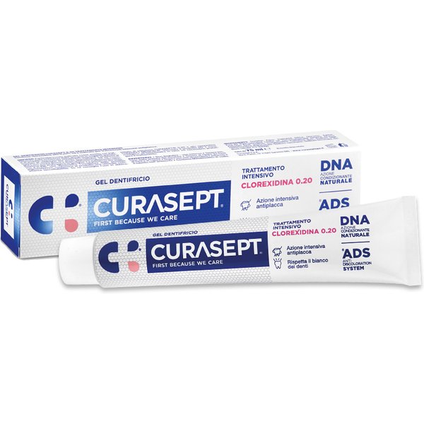 Curasept Ads Dna 0.20 Trattamento Intensivo - Gel Dentifricio 75Ml-image