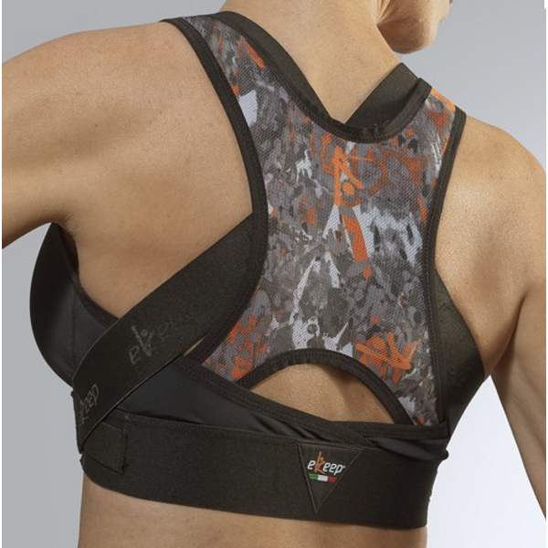 Dual Sanitaly Ekeep B2 Active Bra - Reggiseno Posturale Sportivo Colore Nero/Fun Taglia 1-image