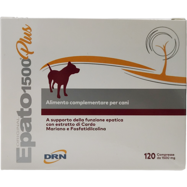 Epato 1500 Plus 120 Compresse Per Cani - Supporta La Funzione Epatica-image