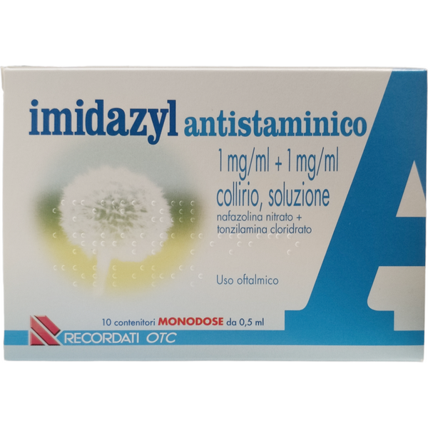 Imidazyl Antistaminico Collirio 10 Flaconcini Monodose 0,5 Ml-image