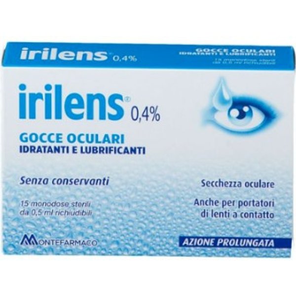 Irilens Gocce Oculari Idratanti E Lubrificanti 10 Flaconcini Monodose-image