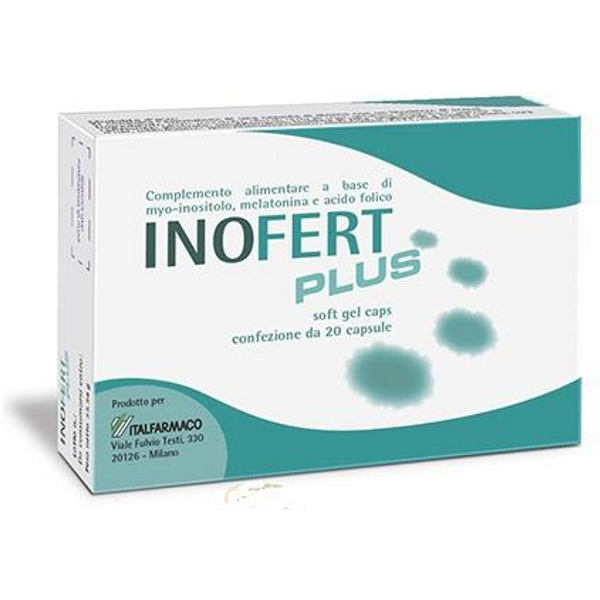 Inofert Plus 20 Capsule Soft Gel - Integratore Per La Fertilità-image