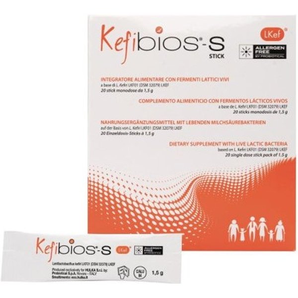 KEFIBIOS-S Integratore Con Fermenti Lattici 20 Stick-image