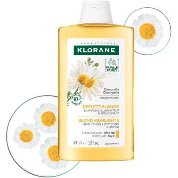 Klorane Shampoo Alla Camomilla 400Ml-image
