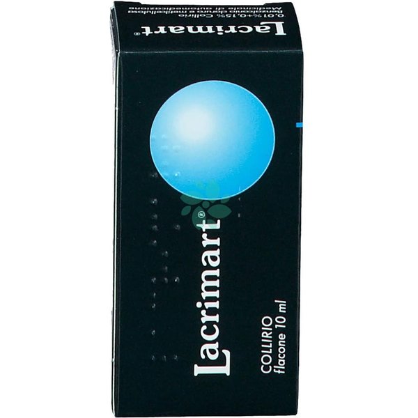 Lacrimart Collirio 10 Ml - Soluzione Oftalmica Per La Secchezza Dell'occhio E La Disinfezione Della Mucosa Oculare-image