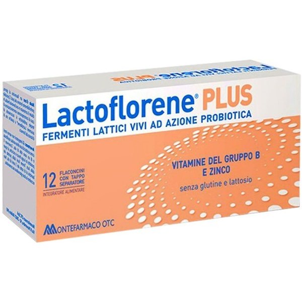 Lactoflorene Plus 12 Flaconcini Fermenti Lattici-image