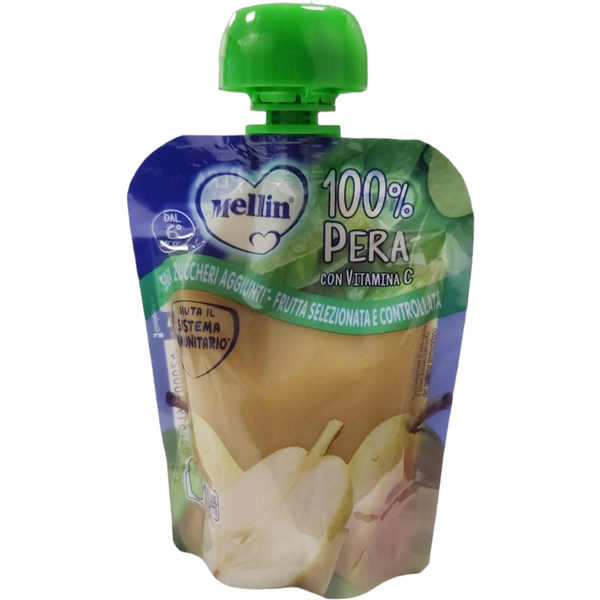 Mellin Merenda 100% Pera Con Vitamina C Pouch 90 Gr-image