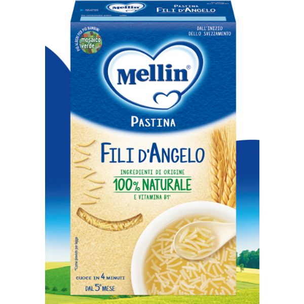 Mellin Pastina Fili D'angelo 500 Grammi-image