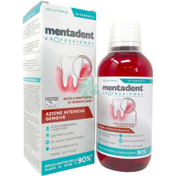 Mentadent Professional Collutorio Clorexidina 0,12% E Cpc 0,07%-image