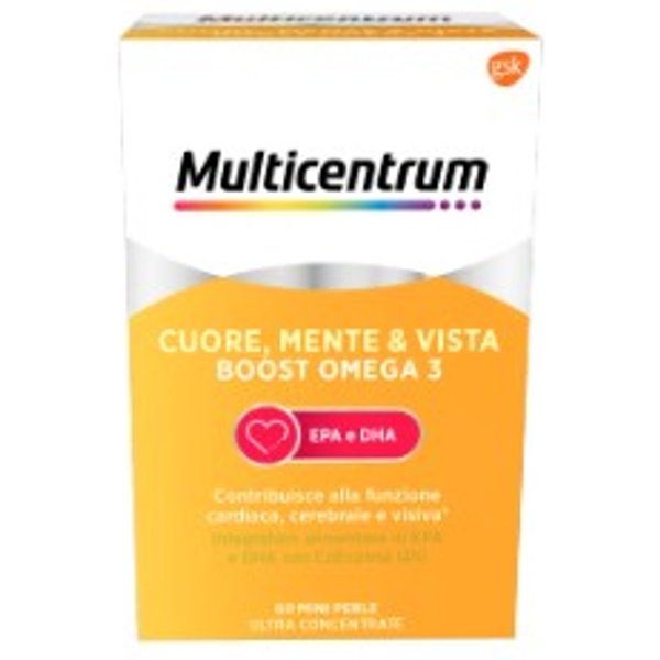 Multicentrum Cuore Mente E Vista Boost Omega3 60 Capsule-image