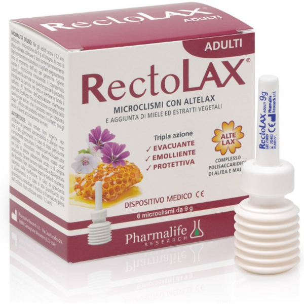 Pharmalife Research Rectolax Adulti 6 Microclismi Da 9 Gr-image