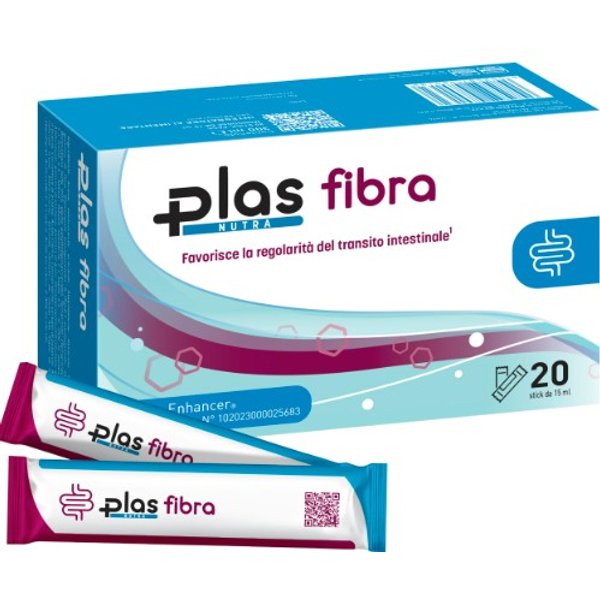 Plas Fibra Integratore Per Regolarità Intestinale 20 Stick X 15Ml-image