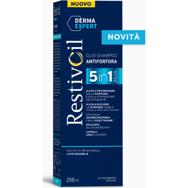 Restivoil Derma Expert Olio-Shampoo Antiforfora 250Ml-image
