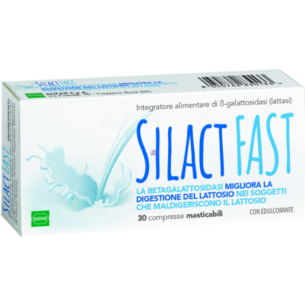 Silact Fast 30 Compresse Integratore Per Digerire Il Lattosio-image