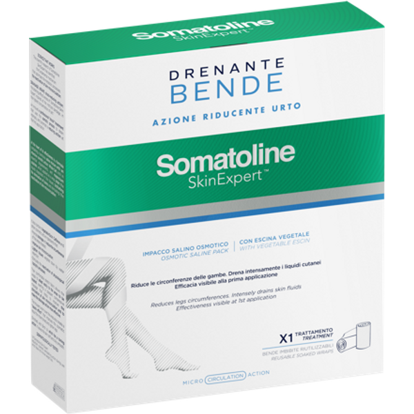 Somatoline Skin Expert Corpo Bende Snellenti E Drenanti Starter Kit-image