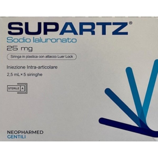 Supartz Iniezioni Intra-Articolari 5 Siringhe Preriempite Da 2,5 Ml-image
