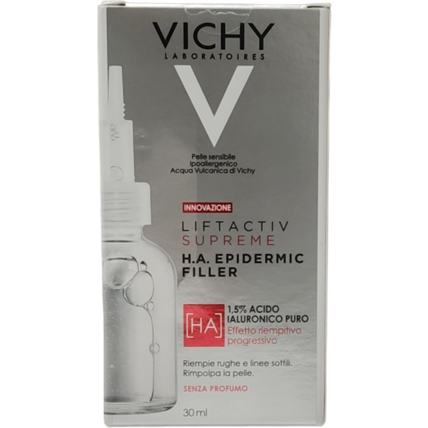 Vichy Liftactiv Supreme H.A. Epidermic Filler Siero Viso E Contorno Occhi Anti-Rughe 30 Ml-image