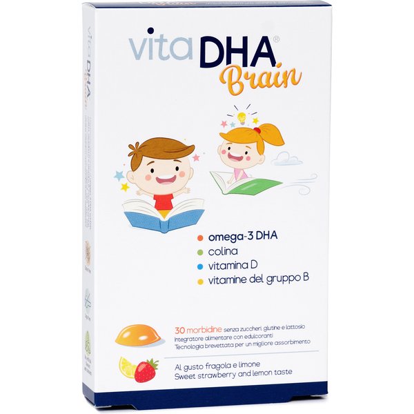 Vitadha Brain Bambini 30 Morbidine - Integratore Per Cervello E Sistema Immunitario-image