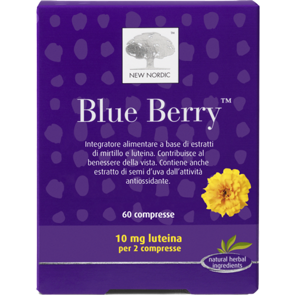 Blue Berry 120 Compresse - Integratore Alimentare Che Contribuisce Al Benessere Della Vista-image