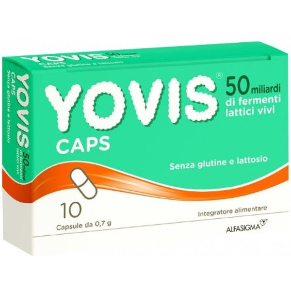 Yovis Caps 10 Capsule - Integratore Alimentare Di Fermenti Lattici Vivi-image